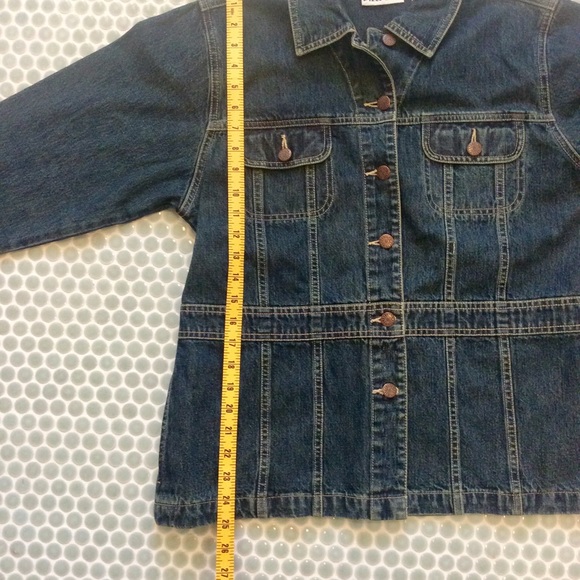 BILL BLASS Vintage Denim Jacket size PL - Picture 11 of 12